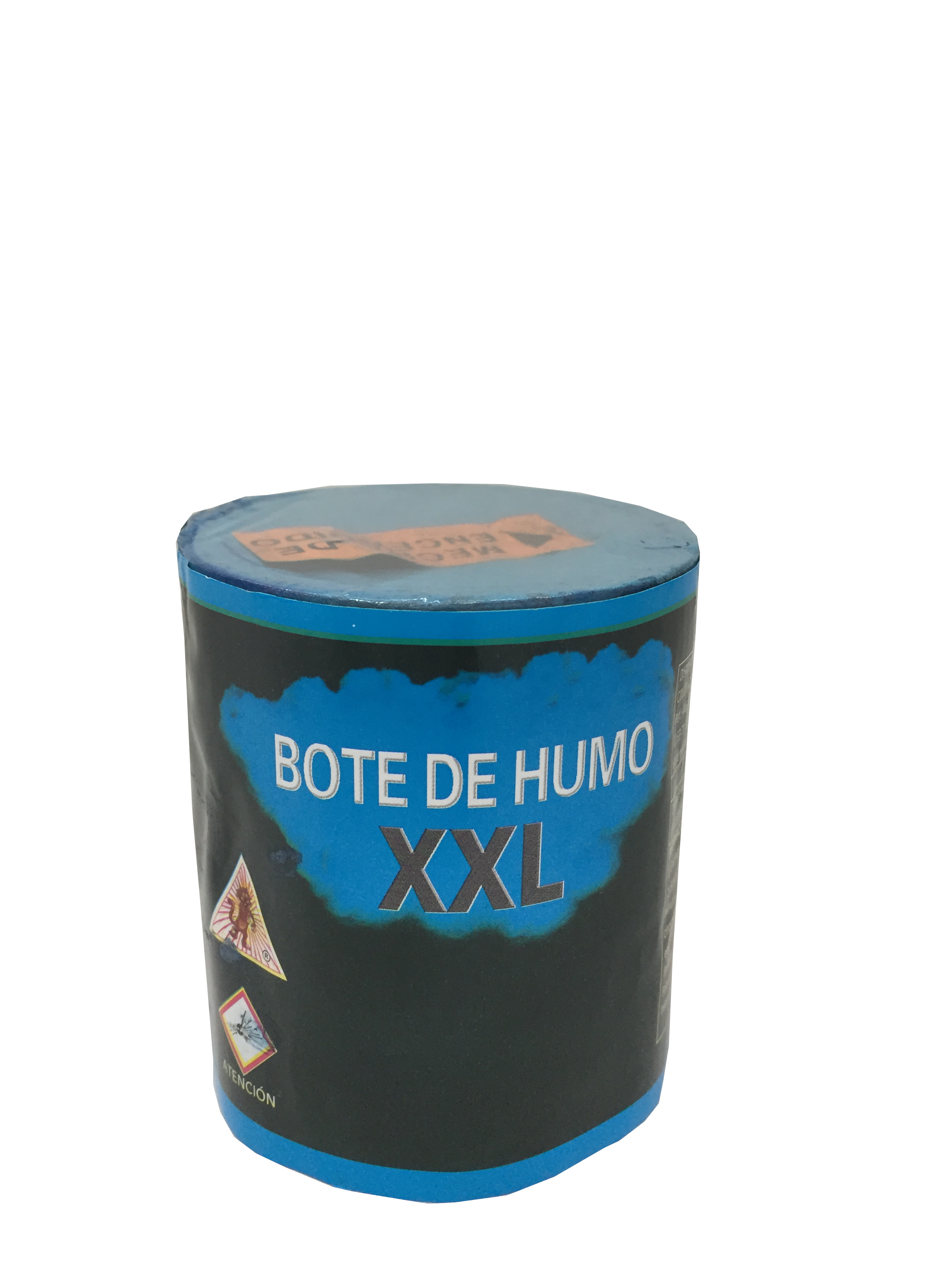 Bote de humo gran intensidad azul